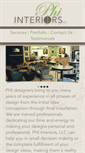 Mobile Screenshot of phiinteriors.com
